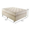 Ver imagem 4 de Cama Box Casal Herval Irland, Molas Maxspring, 72x138x188cm