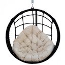 Ver imagem 2 de Balanço Ninho Suspenso em Corda Náutica Almofada Impermeável