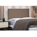 Ver imagem 2 de Cabeceira Painel Dubai Para Cama Box Queen 160 cm Suede Caramelo - D’Rossi