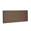 Ver imagem 1 de Cabeceira Painel Dubai Para Cama Box Queen 160 cm Suede Caramelo - D’Rossi
