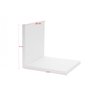 Prateleira L Decorativa Branca Em Mdf 20x20 Cm Kit 2 Peças - 5