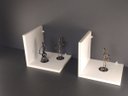 Ver imagem 4 de Prateleira L Decorativa Branca Em Mdf 20x20 Cm Kit 2 Peças