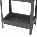 Ver imagem 7 de Estante Geo Multiuso Organizador Compacto 3 Prateleiras 76cm - Cinza