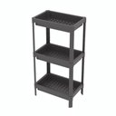 Ver mais imagens de Estante Geo Multiuso Organizador Compacto 3 Prateleiras 76cm - Cinza