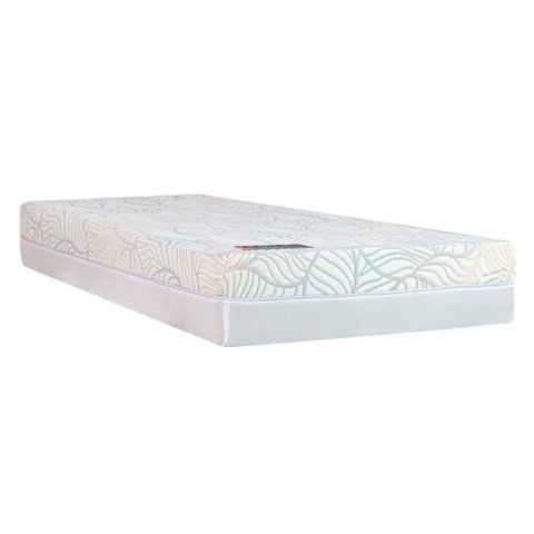 Colchão Solteiro Espuma Visco Gel a Vácuo de D33 Vitagel Space Double Face Bed In Box (88x188x24