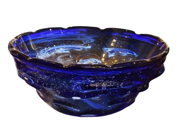 Centro De Mesa Murano Azul Home&Co- 12508 - 4