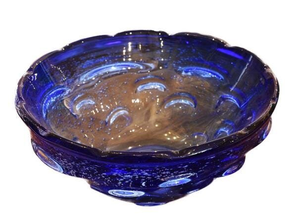 Centro De Mesa Murano Azul Home&Co- 12508 - 3