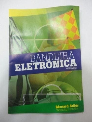 BANDEIRA ELETRONICA ARBITRAGEM FUTEBOL GENIALTEK BOTÃO ELETRONICO - 4