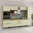 Ver imagem 2 de Armário de Cozinha Moderna Completa 8 Peças 3,1m New York Móvel na Caixa