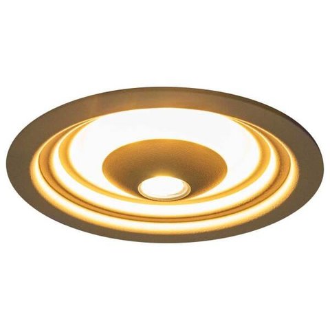 Spot Redondo Embutir LED Integrado 7W + 3W 2700K St1830