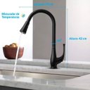 Ver imagem 2 de Torneira Gourmet Misturador Black Cozinha Alto Padrão com Ducha Extensível e Monocomando