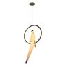 Pendente Perch Bird Pássaro Origami CROMO Led 6w St1755 - 1