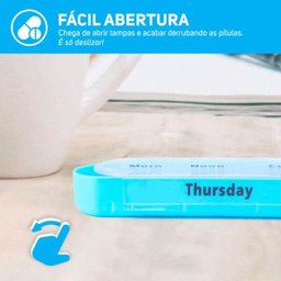 Organizador de Remédios Semanal Com Case - 8