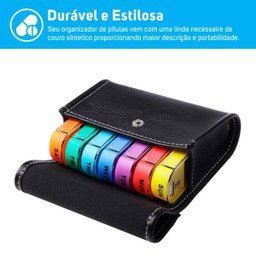 Organizador de Remédios Semanal Com Case - 3