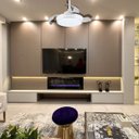 Ver imagem 4 de Ventilador de Teto Retrátil Led Breeze Home Plafon Branco Luz Lateral 30w