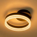 Ver imagem 2 de Plafon / Arandela Emily Preto Anel LED Integrado 12W Ø20cm St1735