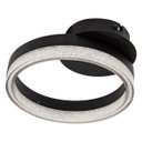 Ver imagem 1 de Plafon / Arandela Emily Preto Anel LED Integrado 12W Ø20cm St1735
