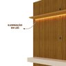 Painel Para Sala Para Tv 75 Polegadas Naturale Off White Kled Shop Jm - 3