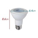 Ver imagem 2 de 3x Lâmpada Led Par20 7w Branco Quente E-27 Bivolt St1656