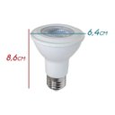 Ver imagem 2 de 2x Lâmpada Led Par20 7w Branco Quente E-27 Bivolt St1656