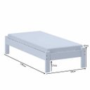 Ver imagem 2 de Cama Turca Solteiro Cor Branco com Colchão