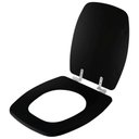 Ver imagem 2 de Assento Sanitário Soft Close Viseu Preto para Vaso Luzarte