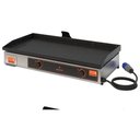 Ver imagem 1 de Chapa Bifeteira Profissional Elétrica Tostando 100cm Chapa 6,35mm 220V CB100E
