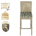 Ver imagem 4 de Mesa Bistrô e 2 Banquetas Roma Fendi Corda Náutica Estofado 5 Trama Original