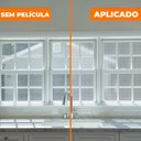 Ver imagem 6 de Pelicula Adesivo Eletrostatica Vidro Quadrados Pequenos