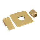 Ver imagem 3 de Acabamento para Registro Monocomando Dourado Fosco Chuveiro Banheiro Padrão Deca