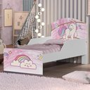 Ver imagem 1 de Cama Infantil Unicórnio Com Colchão