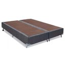 Ver imagem 1 de Cama Box Base Queen Ortobom Orthotel Luxo Gray 158x198x27