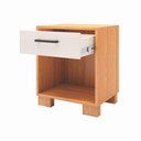 Ver imagem 6 de Mesa de Cabeceira para Quarto de 1 Gaveta 53x45 Cm Mdf Freijó Dalla Costa