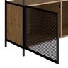 Aparador Buffet Bar York Estilo Industrial 100cm 02 Portas 27899 Artesano - Vermont/preto - 4