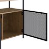 Aparador Buffet Bar York Estilo Industrial 100cm 02 Portas 27899 Artesano - Vermont/preto - 7