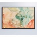 Ver imagem 5 de Quadro Formas Abstratas 90x60 Cm Vidro Impresso