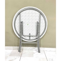 Mesa Dobrável Redonda VGHome 80cm - 4