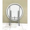 Mesa Dobrável Redonda VGHome 80cm - 4