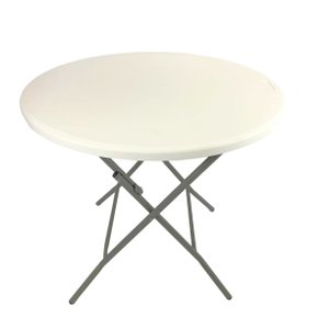 Mesa Dobrável Redonda VGHome 80cm