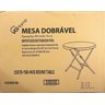 Mesa Dobrável Redonda VGHome 80cm - 8