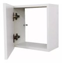 Ver imagem 1 de Trio de Nichos com Portas Barato Mdf Branco Armarinho