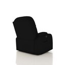 Ver imagem 6 de Poltrona do Papai Reclinável Giratória e Balanço Sala de Cinema Crihs Manual Glider PU Preto G23 - Gran Belo
