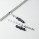 Ver imagem 4 de Kit com 2 Prateleiras Brancas 40x20cm com Suporte Invisível