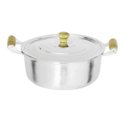 Jogo Panelas Grande Alumínio Batido Fundido N° 30, 32 E 34 OkayShop - 2