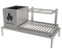 Ver imagem 1 de Churrasqueira Hotbox Parrilla para Alvenaria - 1 Firebox + 1 Grelha Argentina