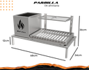 Ver imagem 2 de Churrasqueira Hotbox Parrilla para Alvenaria - 1 Firebox + 1 Grelha Argentina