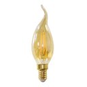 Ver imagem 1 de Kit com 6 Lâmpadas Filamento Led Vela Chama Ambar 2200k 220V St428