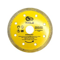 Disco Corte Porcelanato 110x20mm Acabamento Diamantado - 1 Disco Corte Porcelanato 110x20mm Acabamento Diamantado - 1
