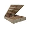 Somiê Cama Box com Baú Queen - Lucas Home - Rústica 158x198x42cm - 1