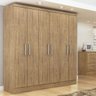 Guarda-Roupa Paris 6 Portas Ipê Tex Porto Velho 200X180X50 - 2
